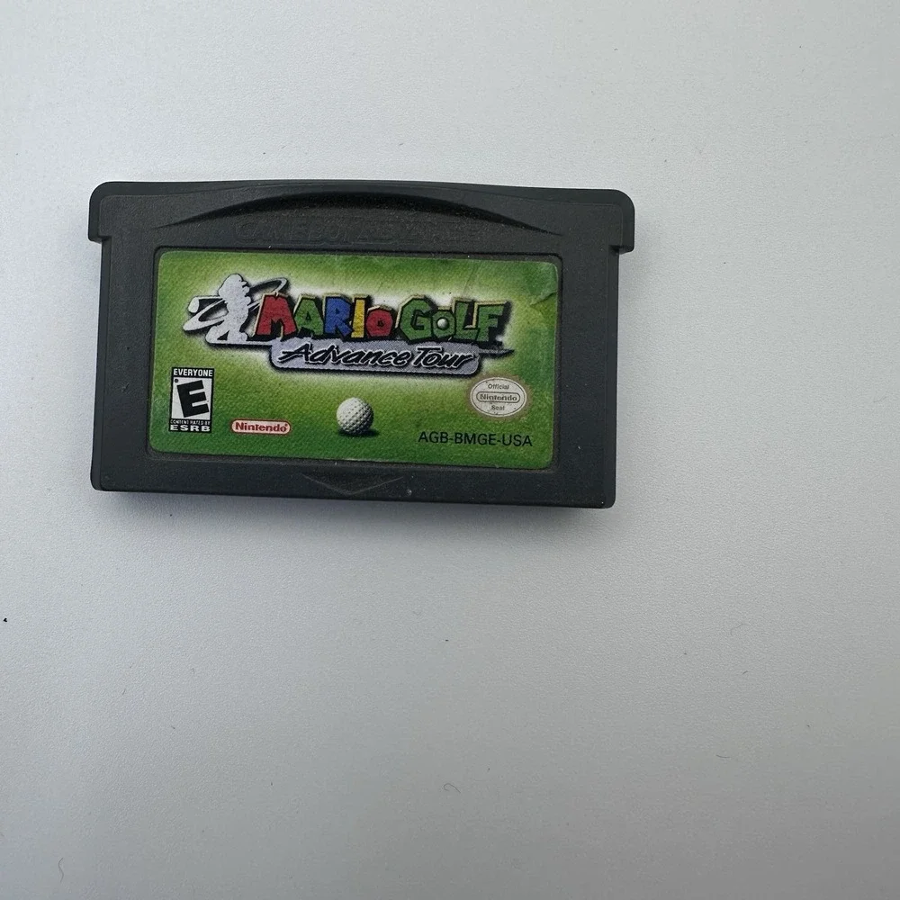 Mario Golf Advance Tour Nintendo Game Boy Advance GBA AGB-BMGE-USA Tested